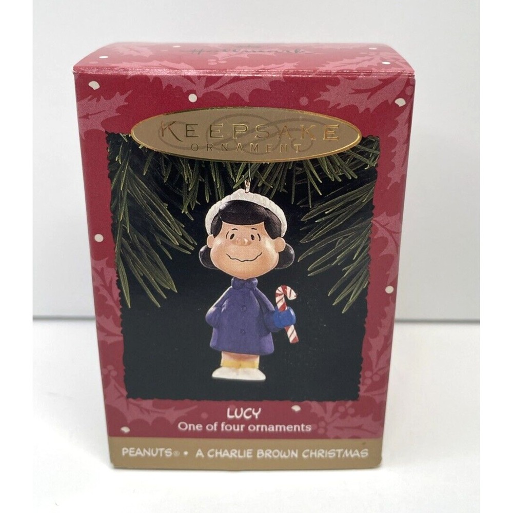 Hallmark Keepsake Peanuts Lucy Christmas Ornament‎ Charlie Brown Christmas 1995